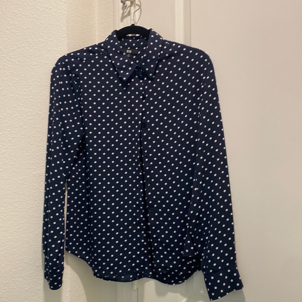 Uniglo Polka dot blouse